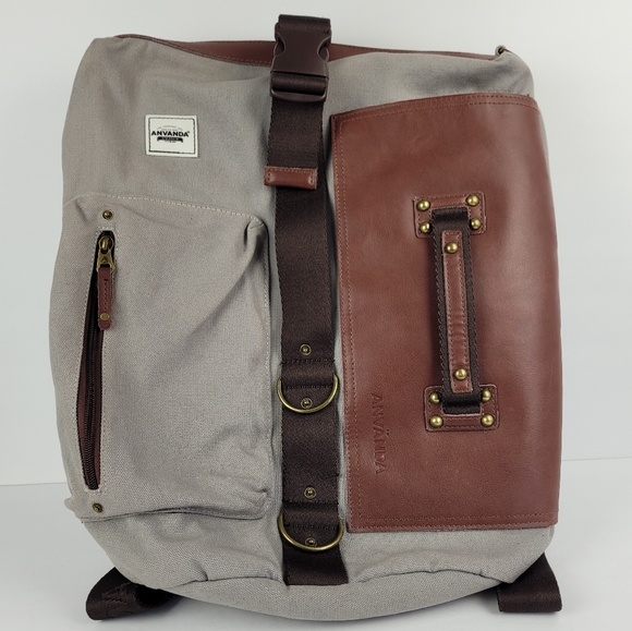Anvanda Large Backpack Bag Unisex - Picture 8 of 9